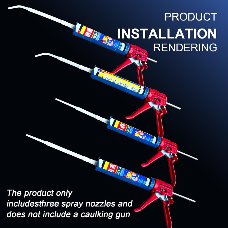 HAMUULL caulking extension nozzle Caulking Nozzle for Caulking Gun Long