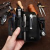VIPERADE PJ37 Multitool Sheath for Belt, Leather EDC Pocket Organizer