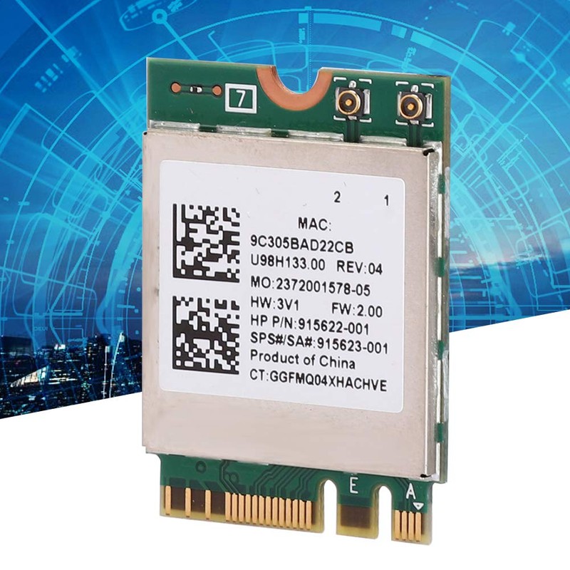 ASHATA WiFi Card WiFi Card Network Card RTL8822BE Dual Band