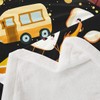 jejeloiu Cute S'Mores Fleece Throw Blanket for Bed Sofa Couch