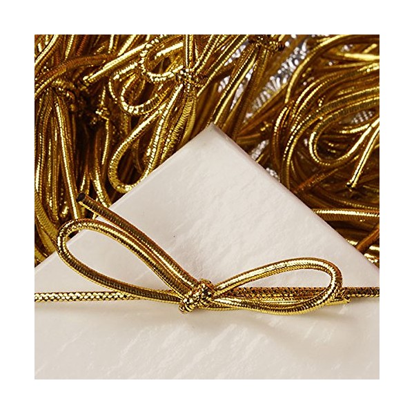 22" GOLD STRETCH LOOPS (PACKAGE)