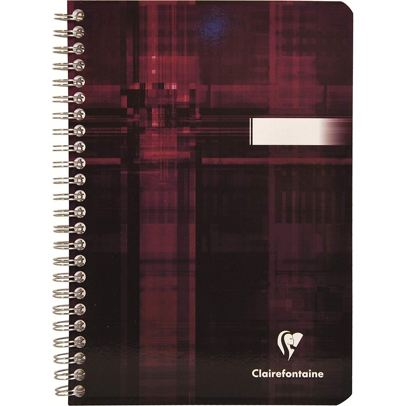 Set of 3 Clairefontaine Wirebound Graph Notebook (6 x 8