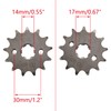 WOOSTAR Motorcycle 428-13T Front Sprocket 17mm for 50cc 70cc 90cc