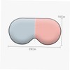 TOVINANNA 1Pc Dual Sided Shading Eye Mask Use Silk Eye
