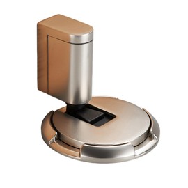 1PCS Door Stoppers,Door Stoppers for Floor,Indoor Adjustable Mechanical Floor Doors Stoppers Without Holes,zinc Alloy Door Stops,Suitable for Home,Office and Commercial Use.