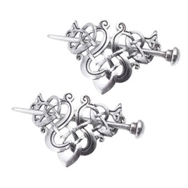 Mikinona Unique Vintage Hair Slide Hairpins Ethnic Hair Stick Pin for Women Girls and Headdress Dec