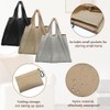 YDHfdc 3PCS Large Reusable Shopping Bags Waterproof Foldable Shopping Bags