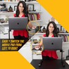 Adjustable Laptop Stand - Use It as a Foldable Standing