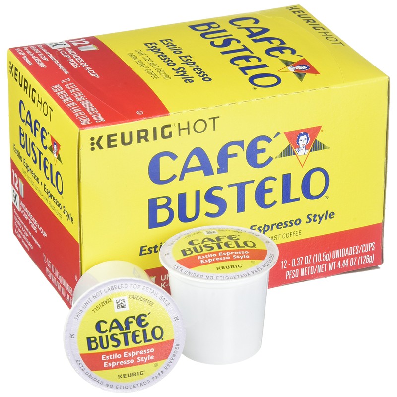 Cafe Bustelo K-Cups - Espresso Style - 72 ct