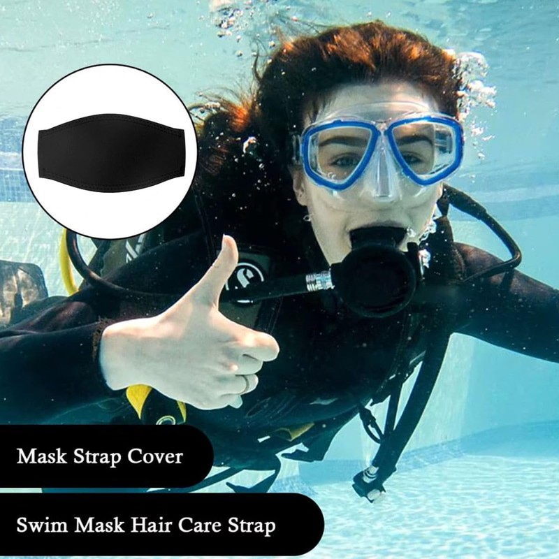 RALSPEC Neoprene Scuba Diving Mask Strap Cover for Dive Masks
