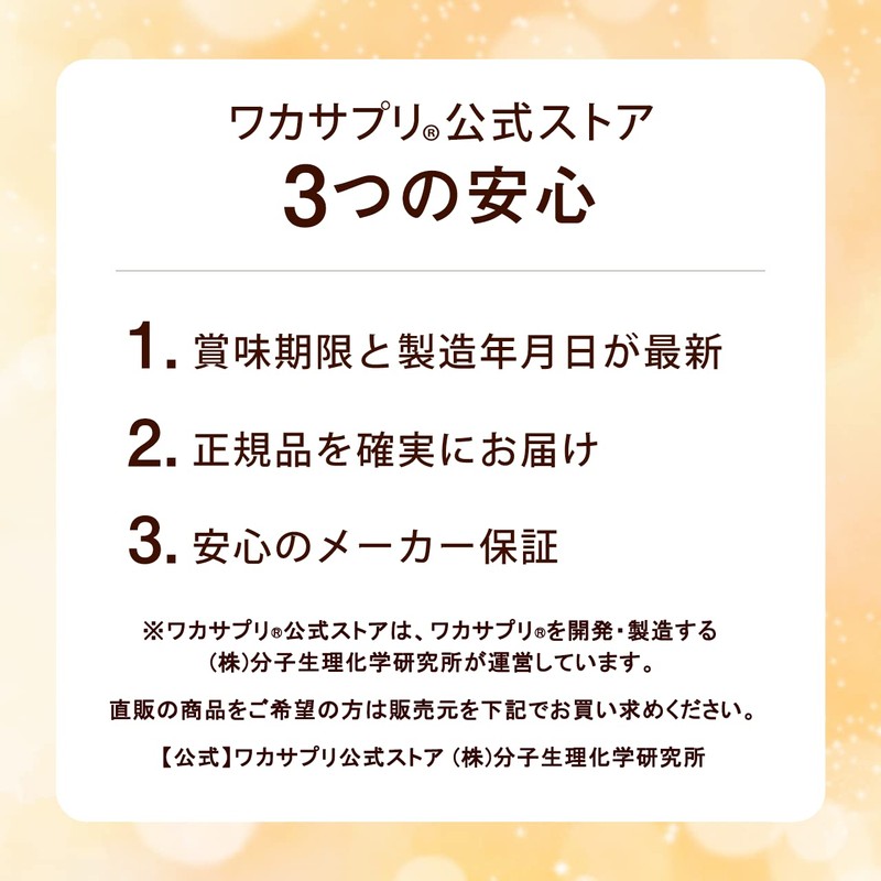 【ワカサプリ】コエンザイムQ10 120粒 1日摂取目安の100mgを2粒で 身体への吸収性を追求 サプリメント