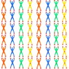 Guidre Pack of 40 Window Crawler Men, Sticky Men Toys, Window Crawler Men, Sticky Wall Climber Rolling Men, Stretchy Sticky Toy for Party