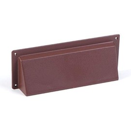 Timloc ABC93BR 9" x 3" Brown Air Brick Hooded Cowl Cover Surface Mounted for Openings Air Bricks, Grilles & Air Vents