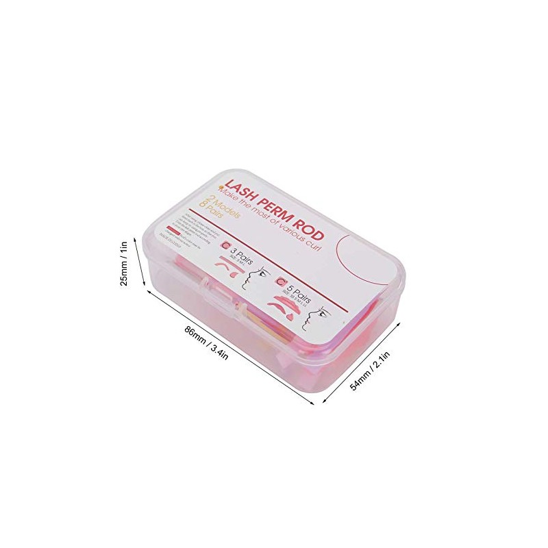 Rizador de Pestañas de Silicona para Levantamiento de Pestañas Almohadillas