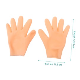 NOLITOY 1 Pair Moisturizing Gloves Hand Lotion Gloves Moisture Gloves Cracked Hand Gloves Nourishing Gloves Anti- Wrinkle Gloves Exfoliating Gloves Mittens Cream Sebs Sun Protection Miss