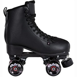 Chaya Melrose Supreme Classic Black Quad Indoor/Outdoor Roller Skates (Euro 40 / US 09)