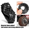 REDSPIDER 0.7" RC Crawler Tires 40mm, RS6 Composite Material Sticky