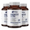 Pack 3 Magnesio Ultra Nutrientes Vidalabs México 60 Cápsulas Sabor Sin sabor
