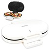 Electric Heart-Shaped Waffle Maker: Upgraded Fast Double-Side Heating - Nonstick