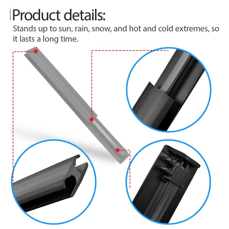 Roof Exterior Trim Molding Front Left Driver Side Compatible with