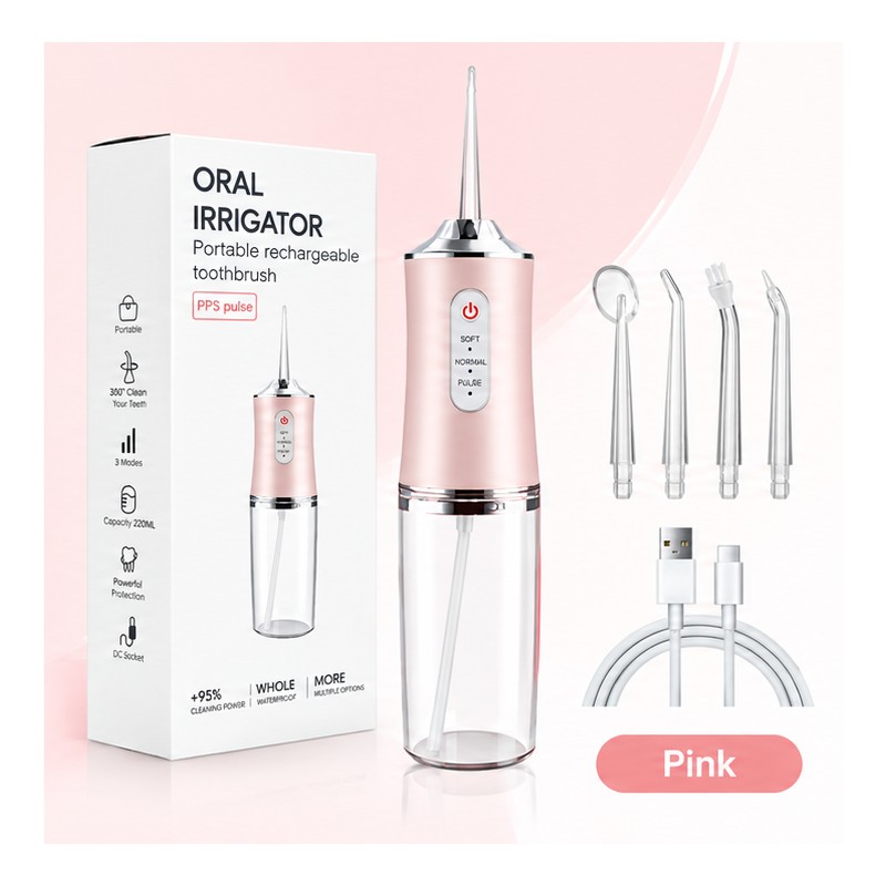 Portable Water Flosser for Daily Oral Cleaning – 3 Cleaning