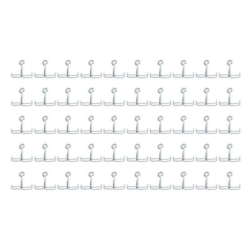 50Pcs Flat Jaw Pinchcocks Stainless Steel Strong Clamping Rustproof Latex