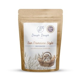 Dough Dough at home Sour dough starter San Francisco style, dehydrated starter (15.4 G) (Gluten free Buckwheat)