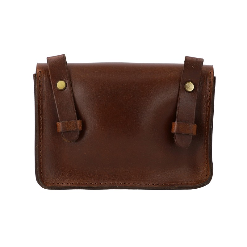 Gusti Antonio M. Saddle Bag Leather Handlebar Bag Anti-Theft Vintage