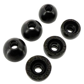 TENNMAK Replacement Memory Foam Eartips for Bowers & Wilkins Earbuds,Black