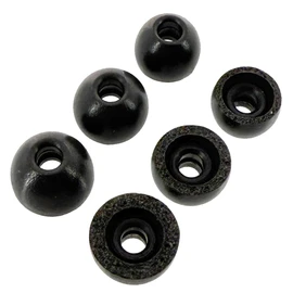 TENNMAK Replacement Memory Foam Eartips for Bowers & Wilkins Earbuds,Black
