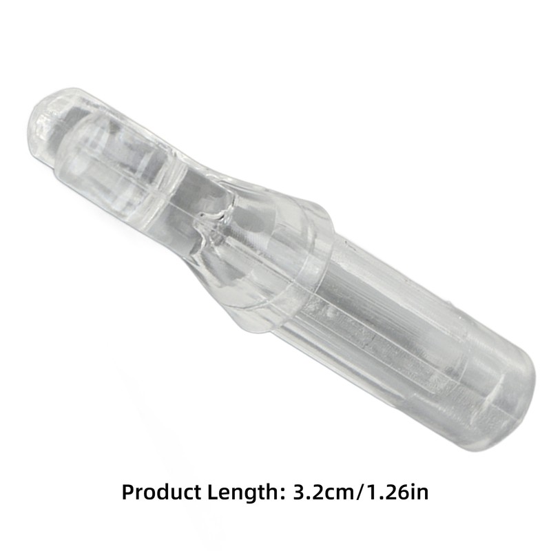 100pcs Archery Arrow Nock Durable Plastic Insert Arrow Nocks Light