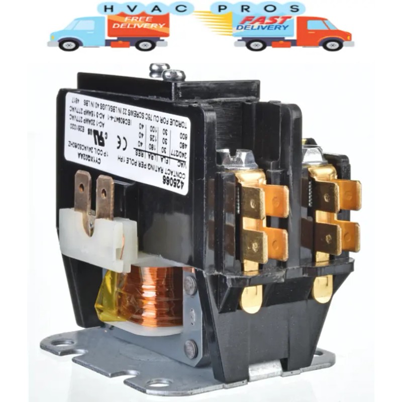 Rheem Janitrol Goodman Amana 24 volt 1 Single Pole Contactor