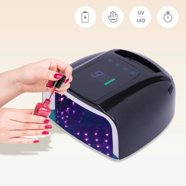 OCASAMI 96W Professional Cordless Nail Gel Curing Dryer UV LED