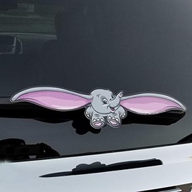 WiperTags Flying Elle The Elephant for rear vehicle wiper blades