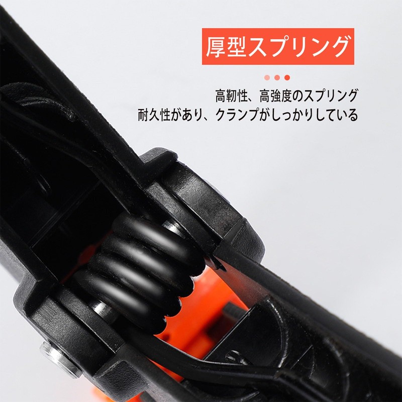 Strong Clips, Durable Plastic, Spring Clips, Suitable for Everyday Use,