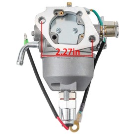AUTOKAY 24-853-25-S Carburetor for Kohler CV20 CV20S CV22S CV725 Engine Replaces 24 853 25-S Carb with Fuel Filter Shut Off Valves