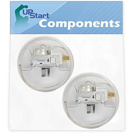 2-Pack 2198202 Cold Control Thermostat Replacement for Whirlpool ED20PKXSF03 Refrigerator - Compatible with WP2198202 Refrigerator Temperature Control Thermostat - UpStart Components Brand