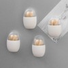 White Magnetic Toothpick Holder, Toothpick Storage Box Large Capacity Transparent
