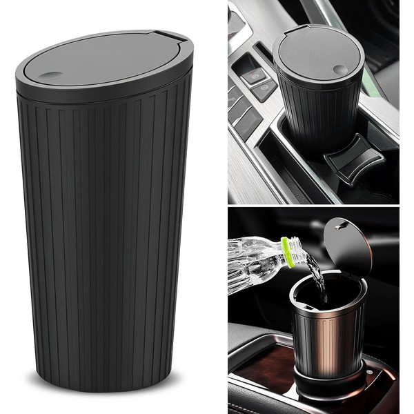 JOYSKY Car Trash Can Mini Trash Can Foldable Car Trash