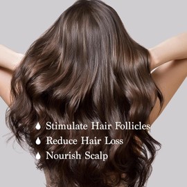 Natural Hair Growth Oil - Organic Veganic Carvenchi Rosemary Serum - Reduce Hair Loss - for Dry Damaged Thin Hair, for Women & Men - for Strong Roots & Thick Hair (2 Fl Oz / 60 ml)