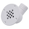 T-H Marine Cockpit Scupper Drain, UV-Stabilized Polymer Marine Drain Fitting