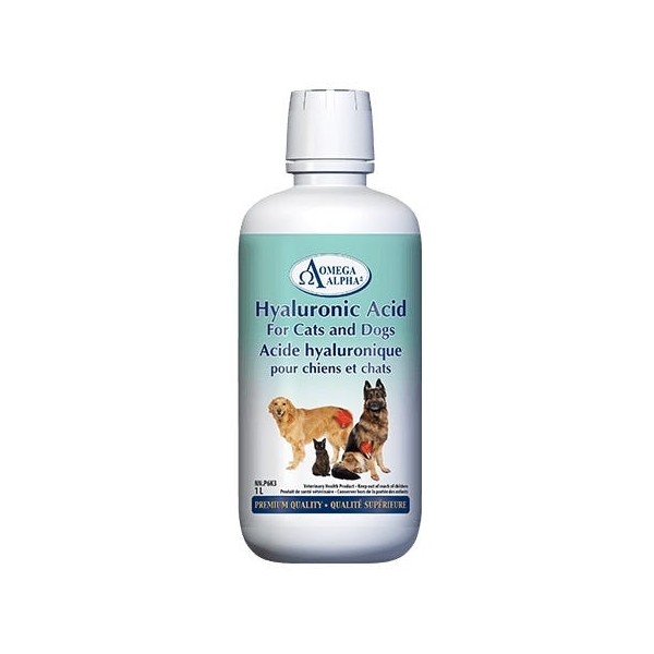 Omega Alpha Hyaluronic Acid Cats & Dogs 1L