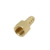 BesNPT Brass 3/8" NPT Shut-Off Ball Valve with 3/8" Hose