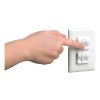 Tapones De Seguridad Para Contactos Tipo Bebes Niños (32pz) Blanco