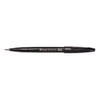 Pentel Fude Touch Sign Pen - Black - Pack of