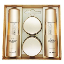 The Saem Snail EX Wrinkle Solution Skin Care 3-Piece Set / 더샘 스네일 이엑스 링클 솔루션 스킨케어 3종세트