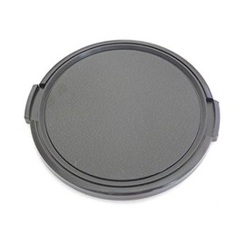 vhbw Lens Cap 72 mm Compatible with Nikon 18-200 mm 3.5-5.6 AF-S DX G ED VR II Camera - Black Plastic with Side Grip