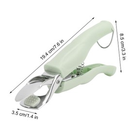 Stainless Steel Bowl Clip,Anti-Scald Kitchen Tongs, Anti-Scalding Bowl Dish Clip Kitchen Cooking Tool Utensils Gadgets- Green