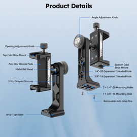 Sirui Metal Phone Holder for Arca Base