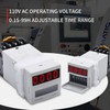 APIELE 110V AC Timer Relay Digital Display 0.1S-99H Delay Time